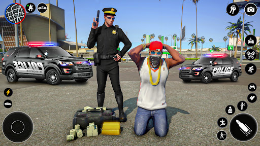 Police Gangster Mafia Games 3D ekran görüntüsü