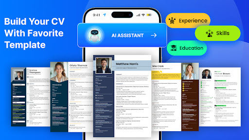 WeBuildCV: Resume Maker PDF AI ekran görüntüsü