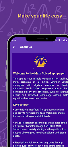Math Solver ekran görüntüsü
