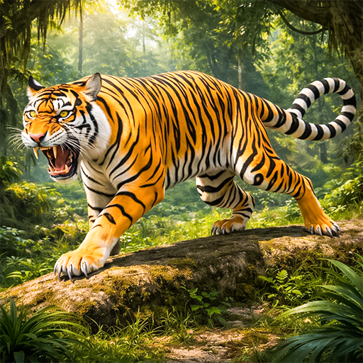Tiger Game: Family Simulator