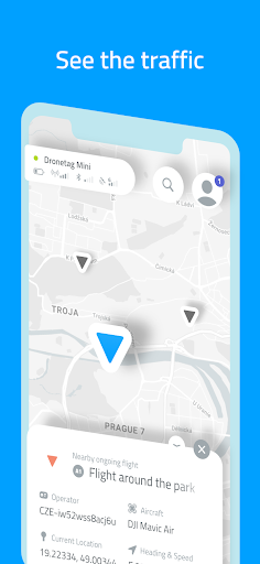 Dronetag ekran görüntüsü