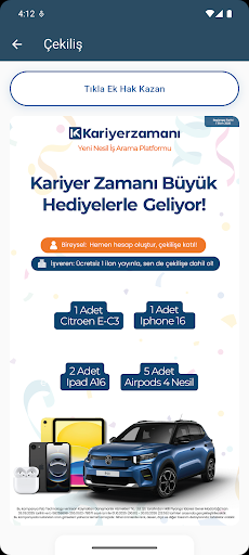 Kariyer Zamanı ekran görüntüsü