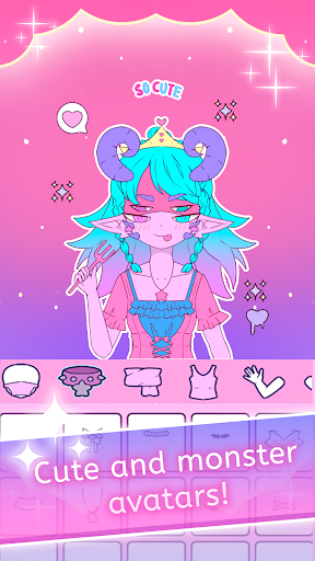 Roxie Girl anime avatar maker ekran görüntüsü