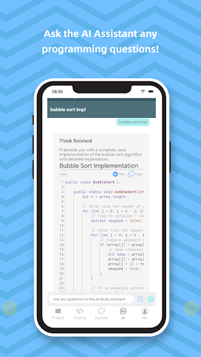 JavaCoder-Java Compiler IDE&AI ekran görüntüsü