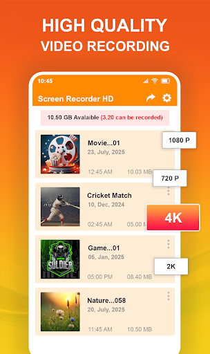 Screen Recorder Video Recorder ekran görüntüsü