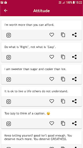Captions for photos ekran görüntüsü