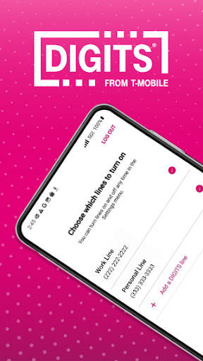 T-Mobile DIGITS ekran görüntüsü