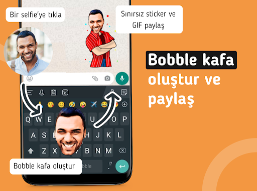 Bobble Keyboard ekran görüntüsü