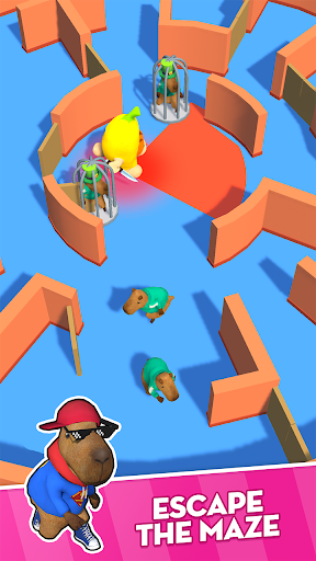Capybara Run: 456 Rat Survival ekran görüntüsü
