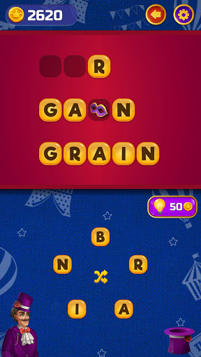 Circus Words: Magic Puzzle ekran görüntüsü