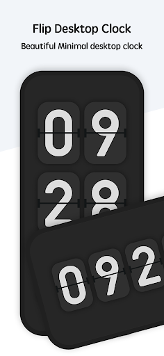 Flip clock & floating widget ekran görüntüsü