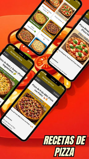 Recetas de Pizza ekran görüntüsü