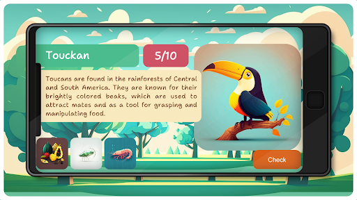ZOO Quiz: What Animal Eats? ekran görüntüsü