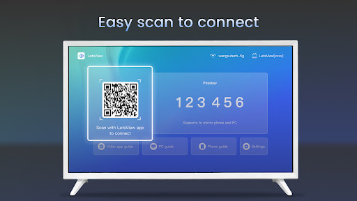 LetsView TV: Screen Mirroring ekran görüntüsü