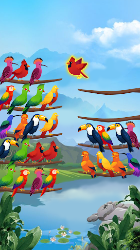Bird Sort - Color Puzzle ekran görüntüsü