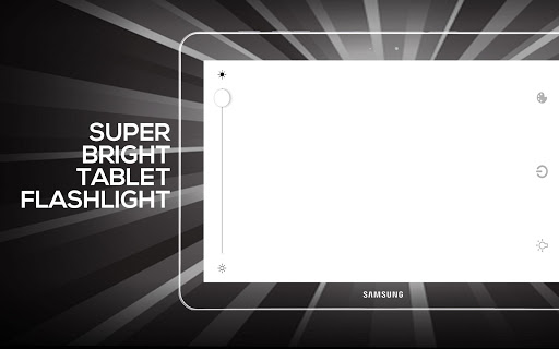 Tablet Flashlight ekran görüntüsü