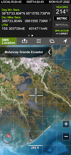 World GPS Coordinates ekran görüntüsü