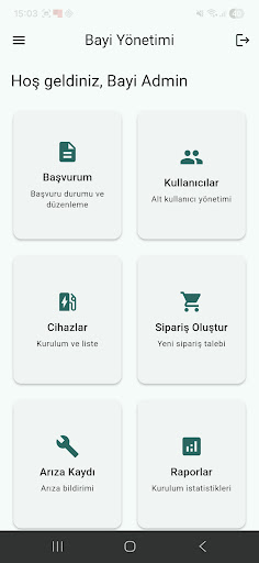 Powerşarj Servis ekran görüntüsü