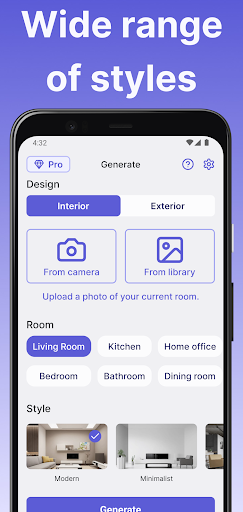 AI Interior Design ekran görüntüsü