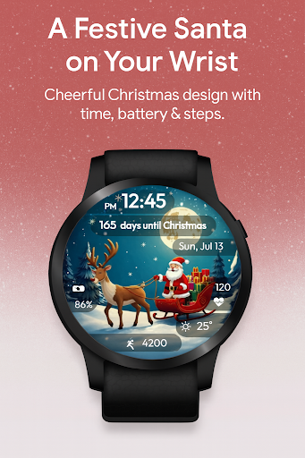 Xmas Magic WatchFace ekran görüntüsü