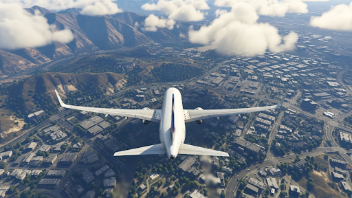 Airplane Pilot Flight Sim Game ekran görüntüsü