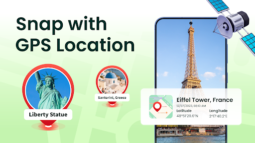 GPS Cam: Timestamp & Location ekran görüntüsü
