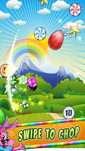 Kids Egg & Candy Slicer Game ekran görüntüsü