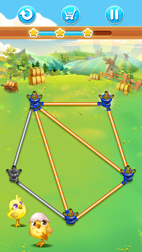 Happy Farm : 1 line puzzle ekran görüntüsü