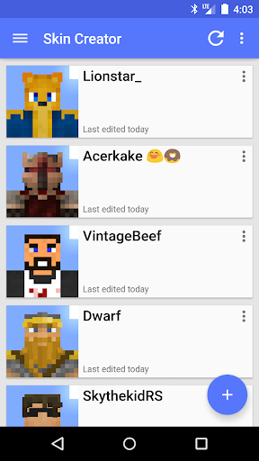Skin Creator for Minecraft ekran görüntüsü