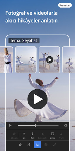 Lightroom Fotoğraf Düzenleyici ekran görüntüsü