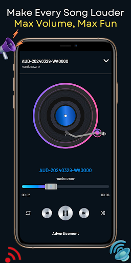 Volume Booster - Equalizer ekran görüntüsü