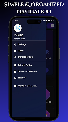 InfiQR: QR Scanner & Generator ekran görüntüsü