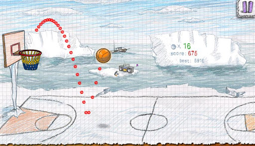 Doodle Basketball 2 ekran görüntüsü