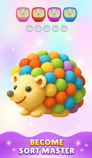 Yarn Sort 3D: Jam Puzzle ekran görüntüsü