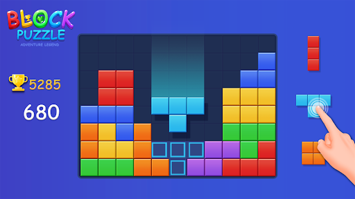 Puzzle block blast  Brain Game ekran görüntüsü