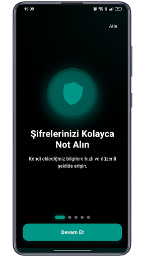 Parola Manager ekran görüntüsü