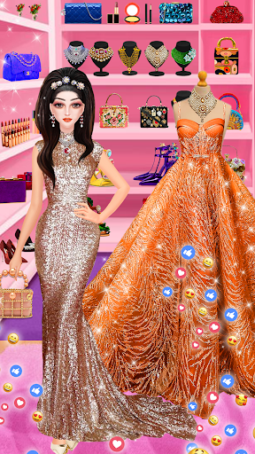 Wedding Makeup Doll Dress Up ekran görüntüsü