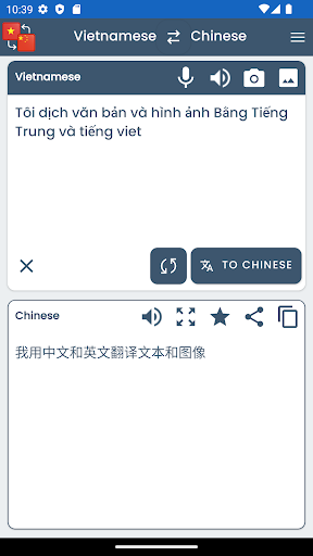 Vietnamese Chinese Translator ekran görüntüsü