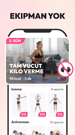 Kilo Verme Programı, Zayıflama ekran görüntüsü
