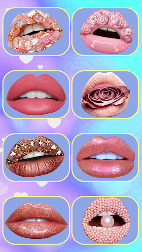 Lipstick Makeup Game ekran görüntüsü