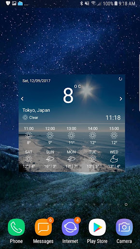 Hava durumu - hava radar ekran görüntüsü