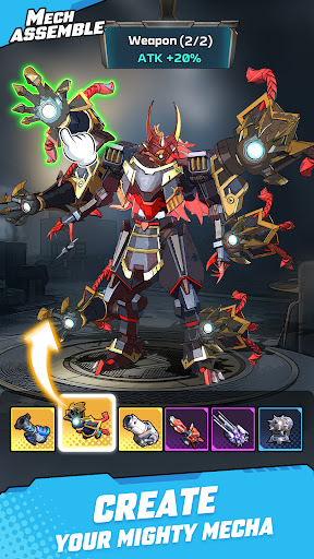 Mech Assemble: Zombie Swarm ekran görüntüsü