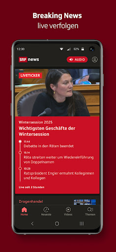 SRF News - Nachrichten ekran görüntüsü