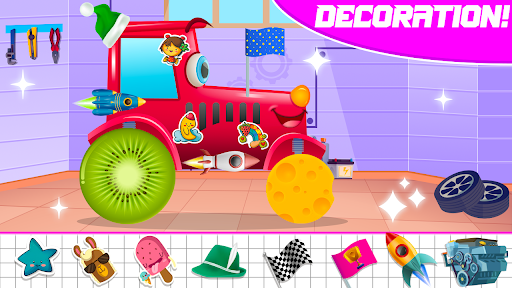 Kids Car Repair Auto Race Game ekran görüntüsü