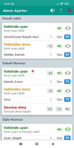 Namaz Vakti, Ezan Vakti, Kıble ekran görüntüsü