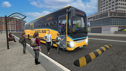 School Bus Game: Driving Sim ekran görüntüsü