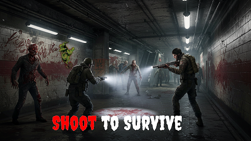 Zombie Hunter 3D: Survival War ekran görüntüsü