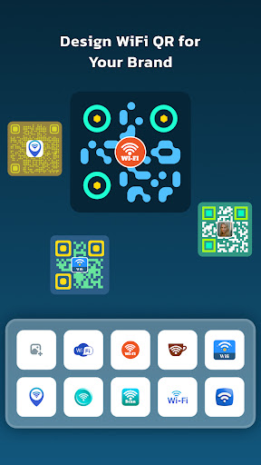 WiFi QR Maker: Template & Scan ekran görüntüsü