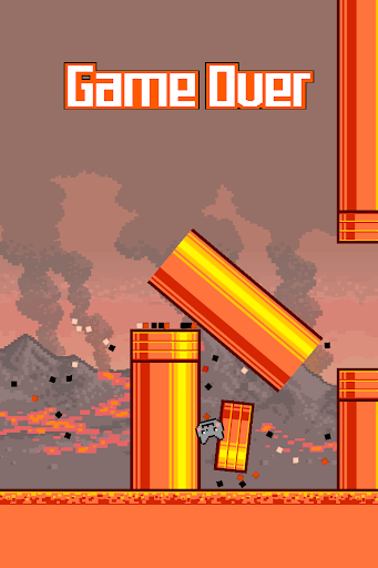 Flappy Nyan: flying cat wings ekran görüntüsü