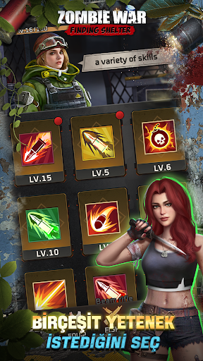 Zombie War : Finding shelter ekran görüntüsü